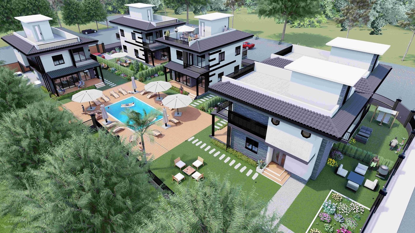 Pırlanta Evleri, Seferihisar İzmir, prestijli konut sitesi gündüz